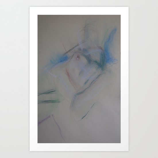 Klooster Series: Female Nude #219 Art Print