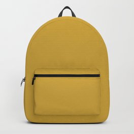 Gold Solid Monochromic Color Backpack