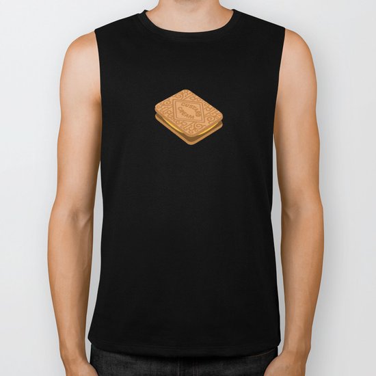 custard creams Biker Tank