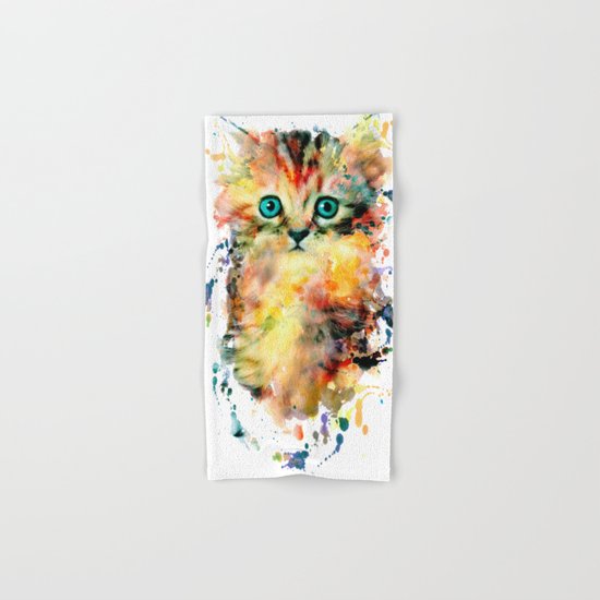 Kitten Hand & Bath Towel