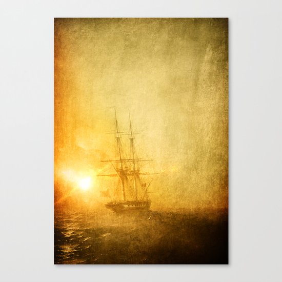 Heading West Canvas Print