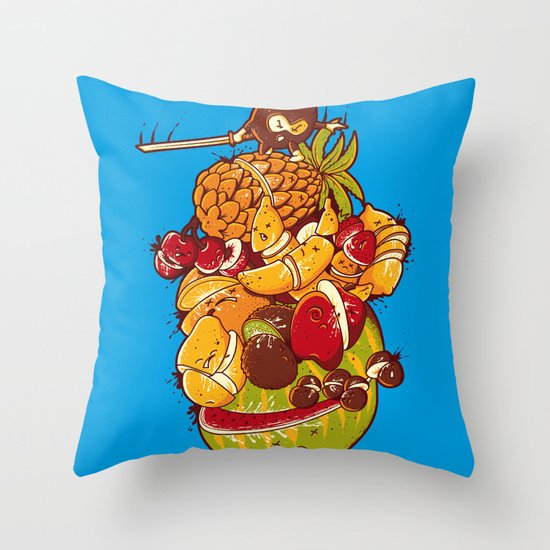 Little Warrior Throw Pillow