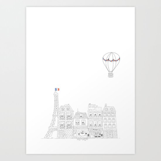 Paris Street Art Print