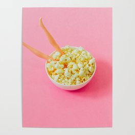 Popcorn and Legs Poster