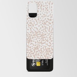 Pebbled Blush Pattern Android Card Case