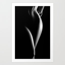 Nude woman bodyscape 96 Art Print