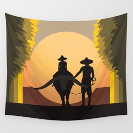 Sunset Thailand Wall Tapestry