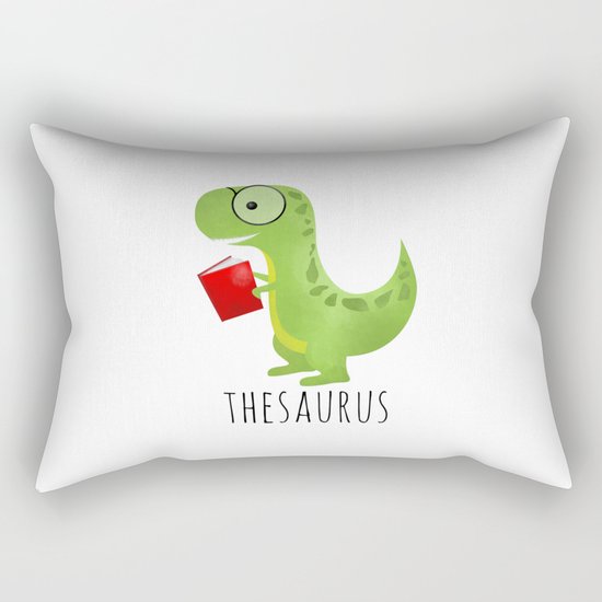 Thesaurus Rectangular Pillow