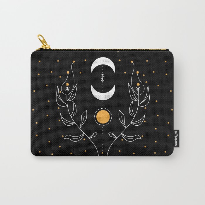Mask Design for the New World / illustrations of Mystery Symbols Carry-All Pouch