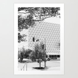 The Broad In the Afternoon Black & White Photography Art Print