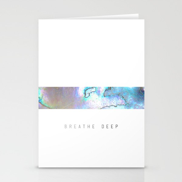 Breathe Deep Stationery Cards