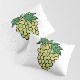 Doodle Grapes Pillow Sham