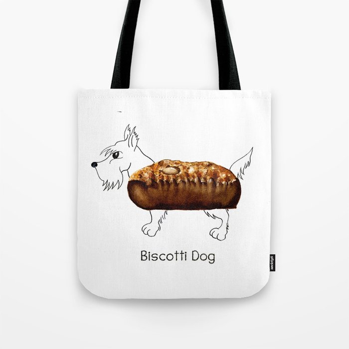 Dog Treats - Biscotti Dog Tote Bag