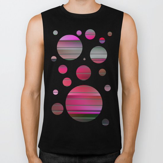 springtime square 8 Biker Tank