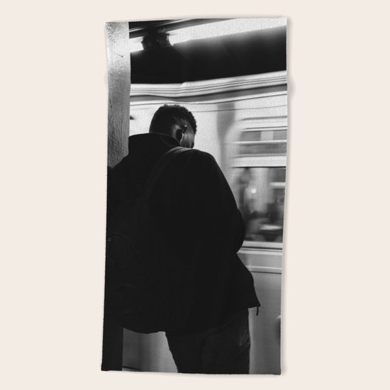 Subway Life Beach Towel