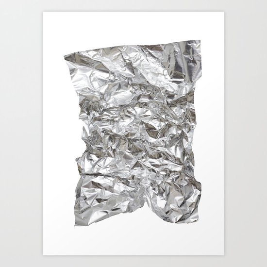Silver Art Print