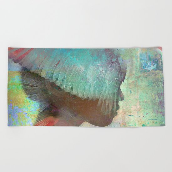 The messenger Alpha Beach Towel