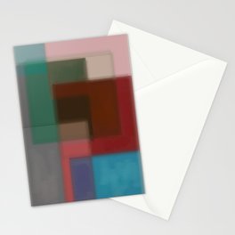Squares Stationery Card