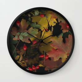 Hugh's Canyon in Fall Wall Clock