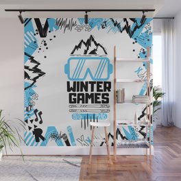 Winter Games Wall Mural