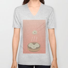 Bao - Dumpling V Neck T Shirt
