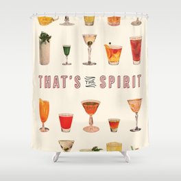 That's the Spirit Shower Curtain