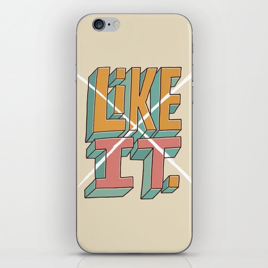 I Don't Like It. iPhone & iPod Skin