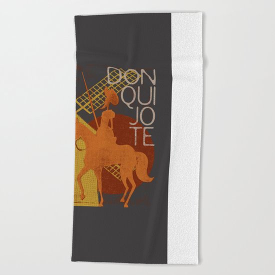 Books Collection: Don Quixote Beach Towel