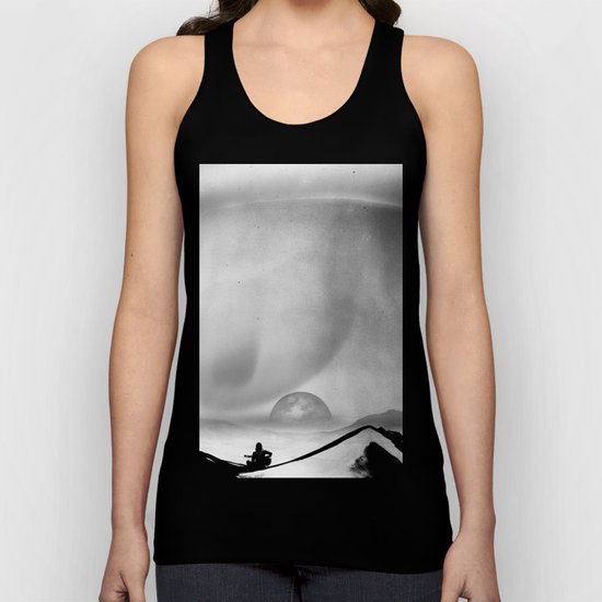 Black Space Song Unisex Tank Top
