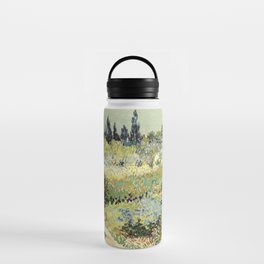 Vincent Van Gogh : Garden at Arles Water Bottle