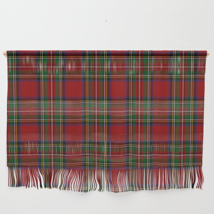 The Royal Stewart Tartan Wall Hanging