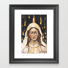 Pentecost (Veni, Sancte Spiritus) Framed Art Print