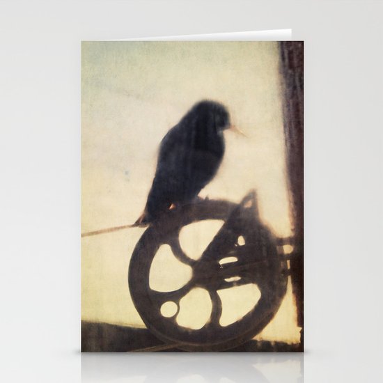 Bird On A Wire Stationery Cards