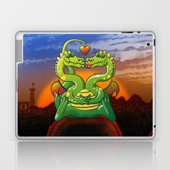 Dragons Madly in Love Laptop & iPad Skin