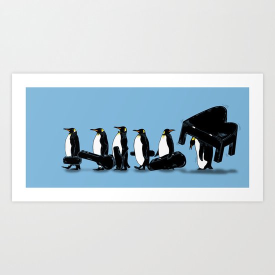 Emperor Sextet Art Print