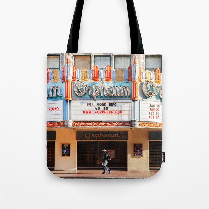 Orpheum Theater Los Angeles Tote Bag