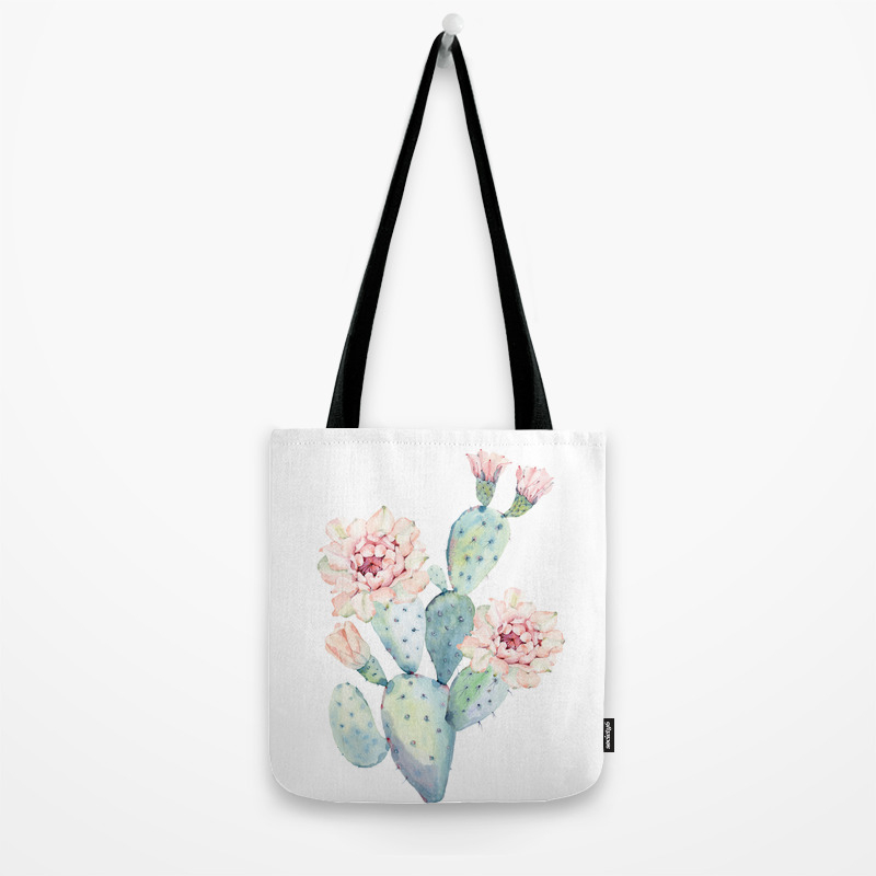 cactus tote bag