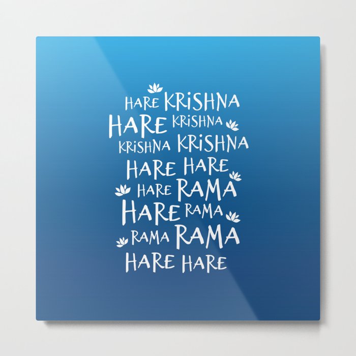 Hare Krishna Metal Print