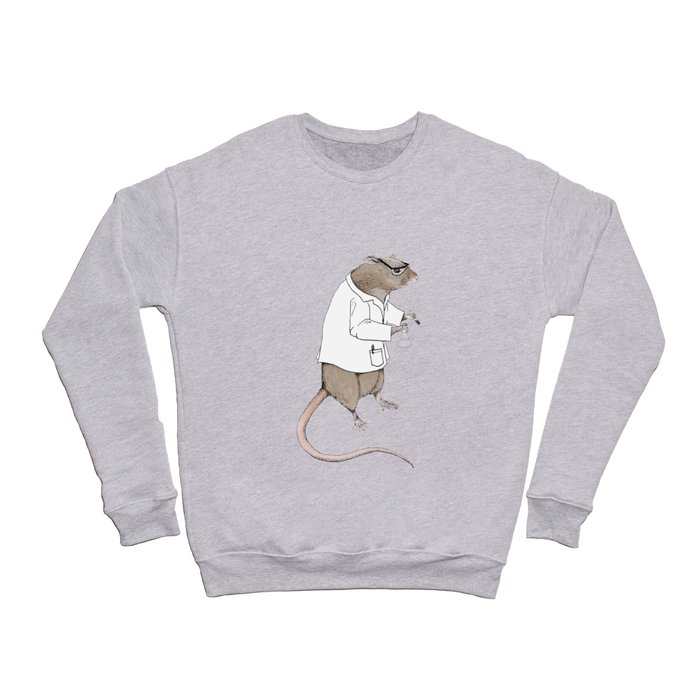 Lab Rat | Color Crewneck Sweatshirt by Dylana R. Pinter