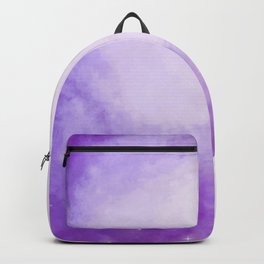 Purple night with stars Backpack