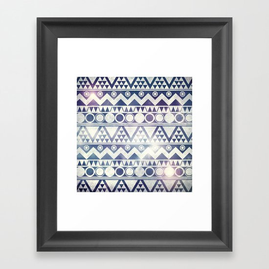 Tribal Gathering Framed Art Print
