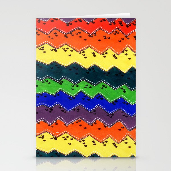 Anonymous rainbow Stationery Cards