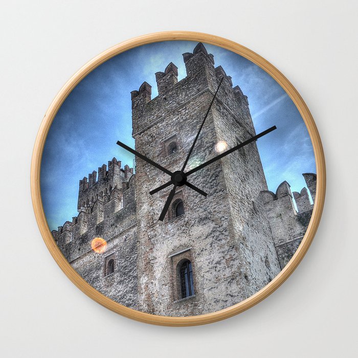 Sirmione castle Wall Clock