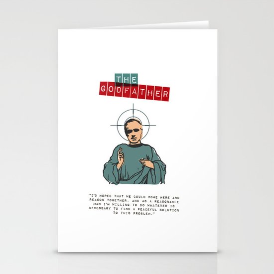 The godfather Stationery Cards