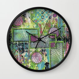 Abstract 01 Wall Clock