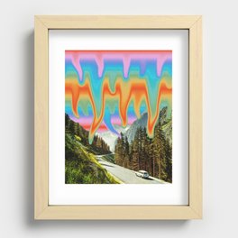 Meltcolors Recessed Framed Print
