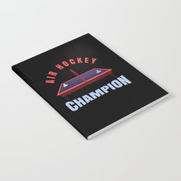 Air Hockey Champion Air-Hockey Arcade Notebook