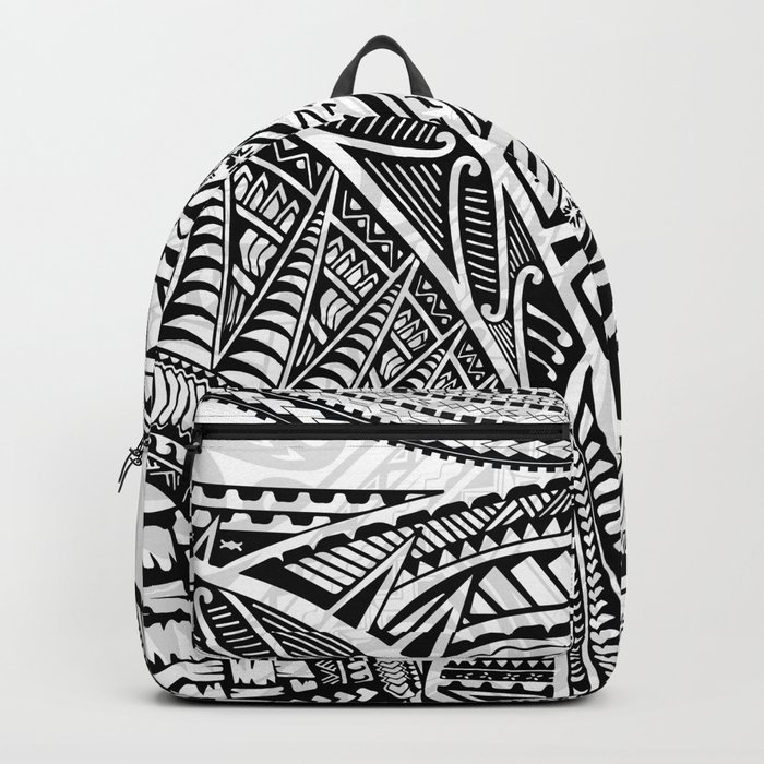 Polynesian Tribal Designs Backpack by Atikapu Designs Society6
