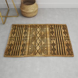 African Weave Rug | Vintage, Graphic Design, Abstract, Curated, Pattern 