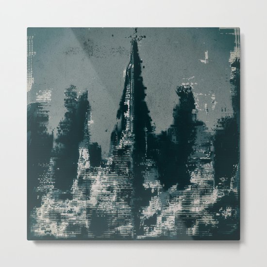 Spike Dystopia Metal Print